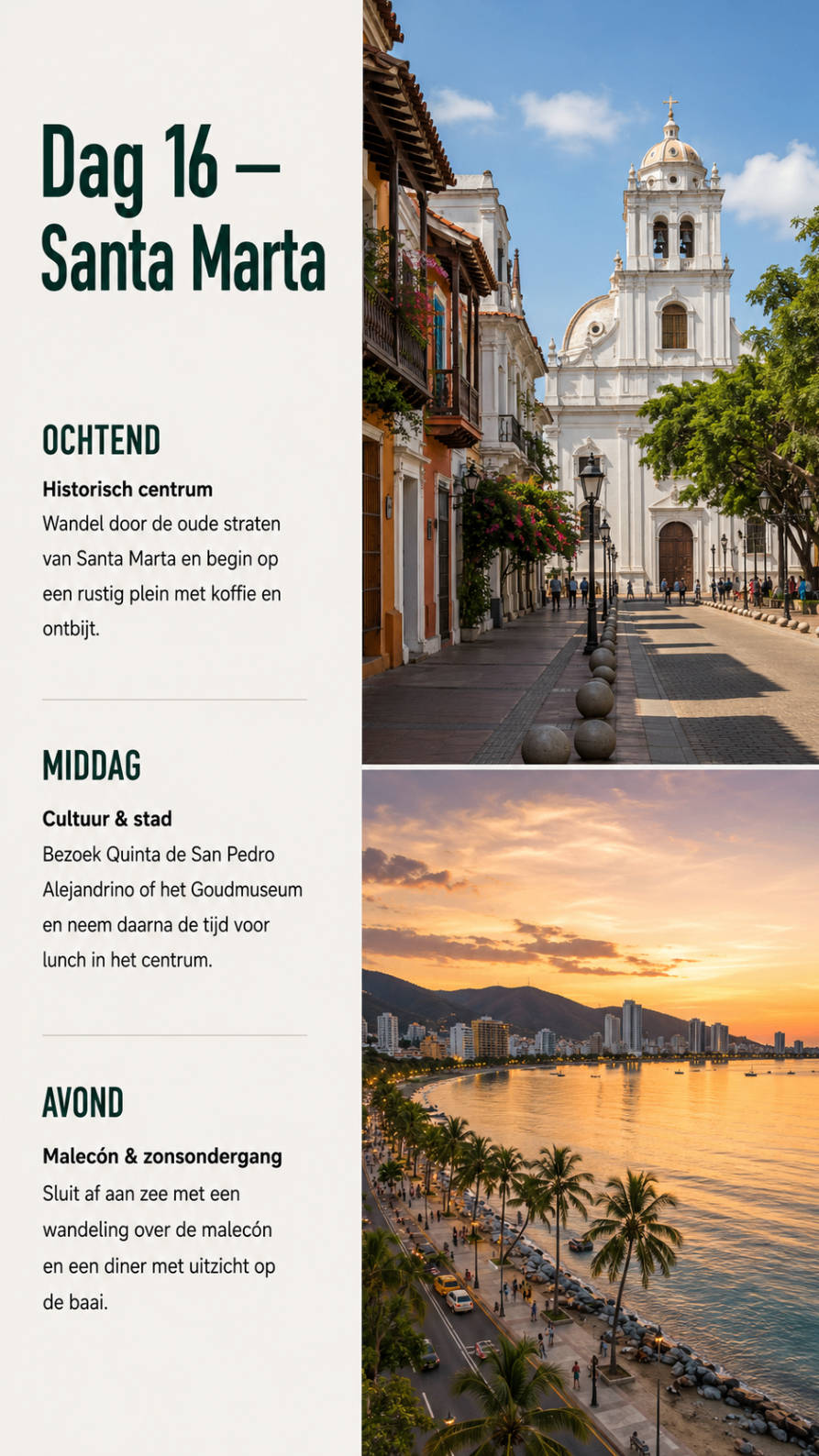 Voorbeeldpagina reisgids Colombia