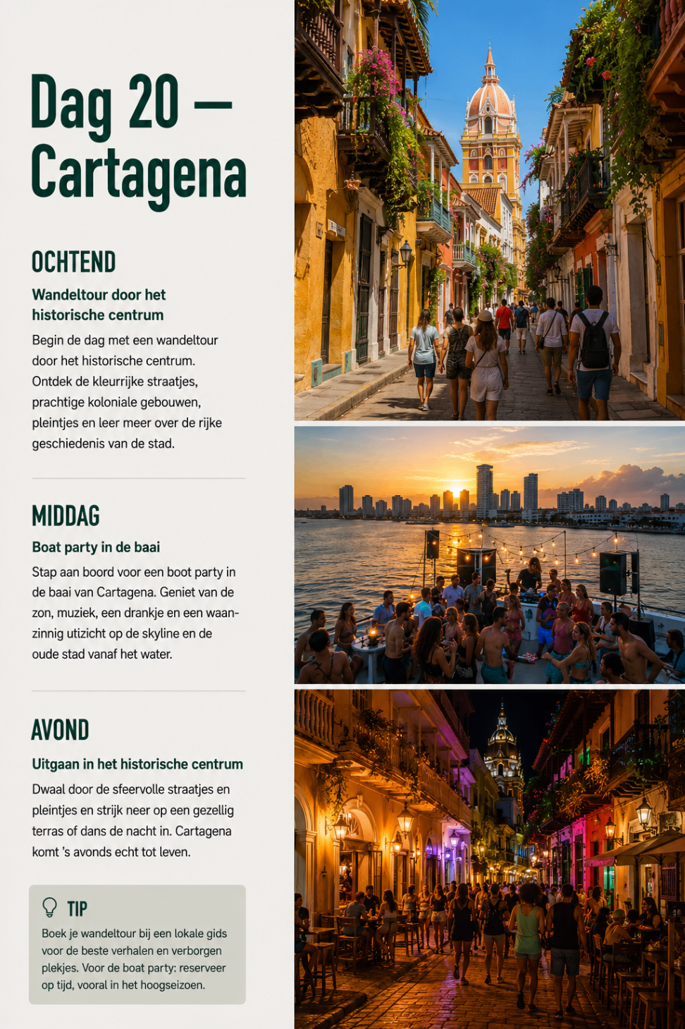 Voorbeeldpagina reisgids Colombia